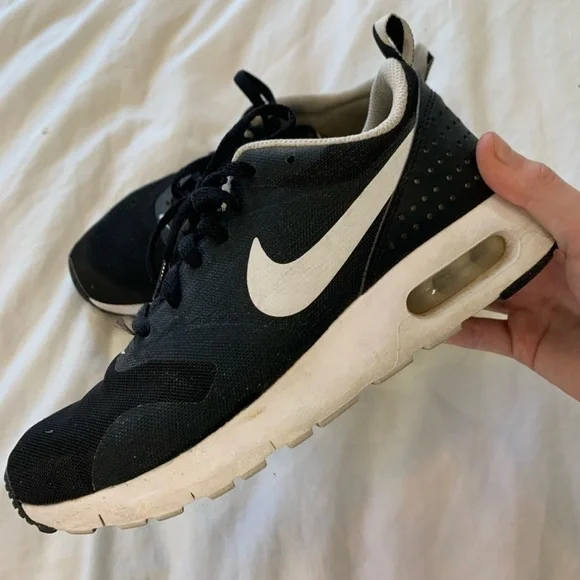 Nike Air Max Thea Black and White Sneakers - Picture 7 of 8
